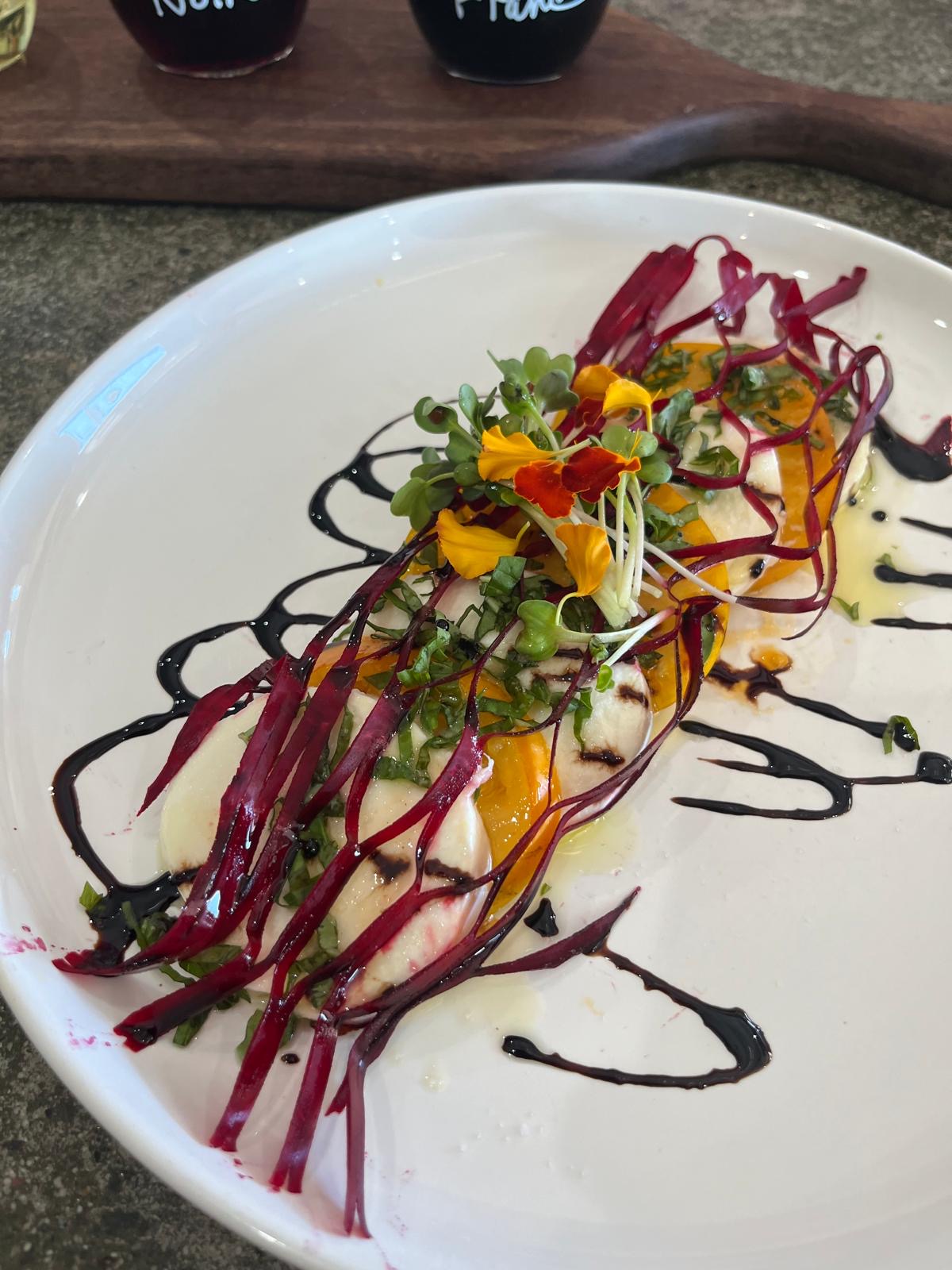 A dish prepared by Chef Chris Mitchum
