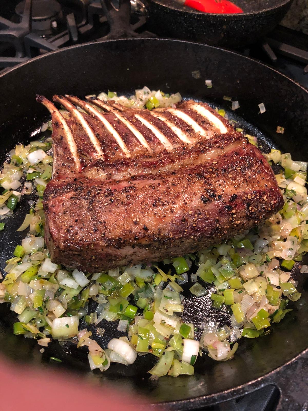 A dish prepared by Chef Chris Mitchum
